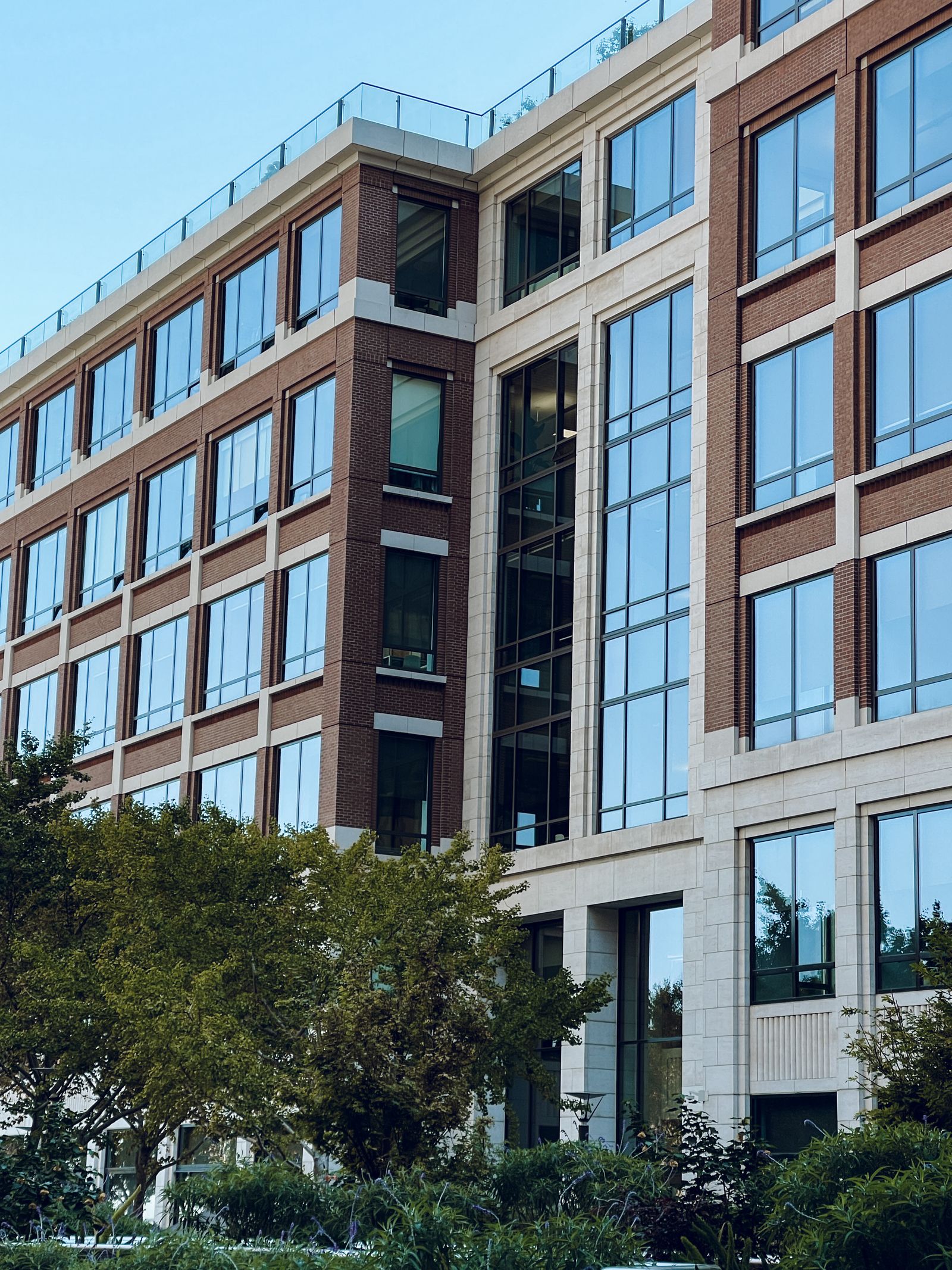 Modern commercial office building representing the Cincinnati industries we serve